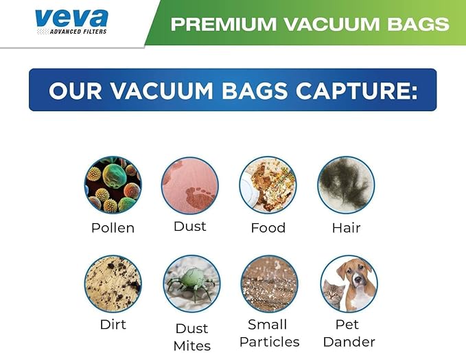 30 Pack Type Q/C 53292 HEPA Vacuum Bags
