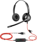 Callez USB Headset with ENC Dual Mic Noise Cancelling