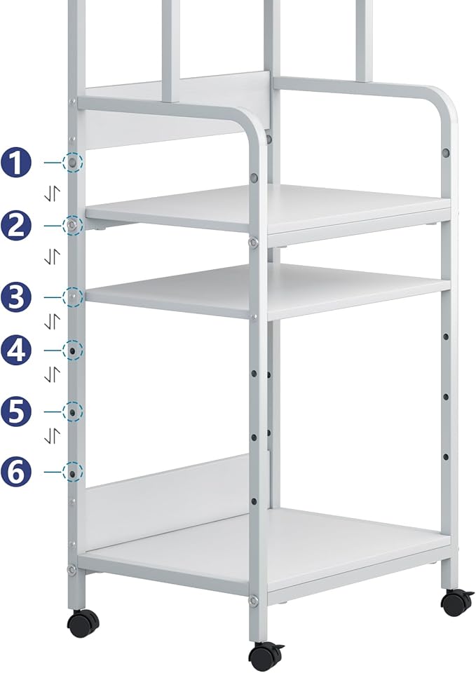 Arbuxzuy 4-Tier Printer Stand