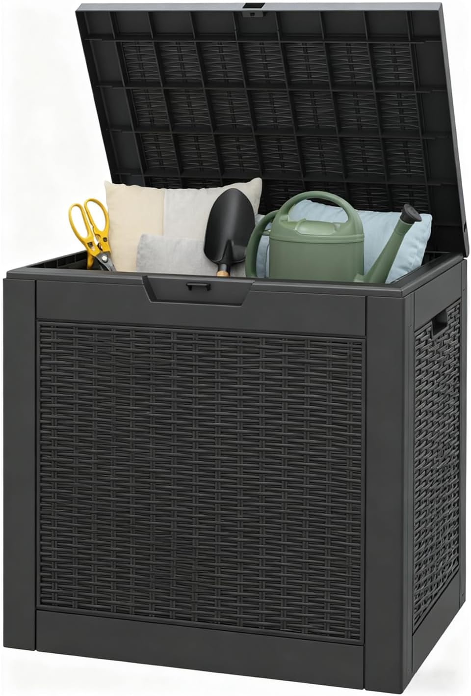 Outdoor Storage Box Waterproof, 35 Gallon Deck Box for Patio Storage