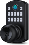 Smart Door Knob with Keypad Fingerprint Keyless Entry Door Lock Biometrics