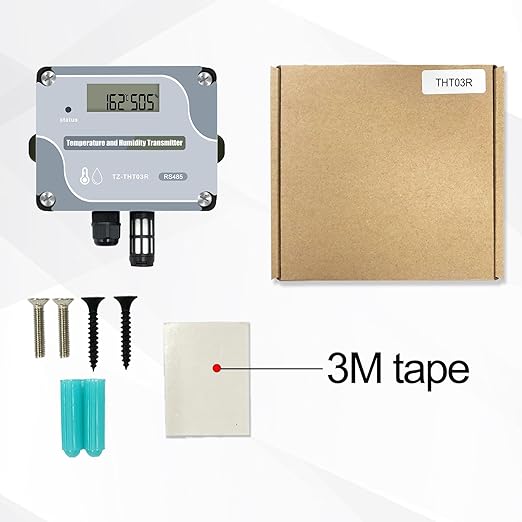 Tzone RS485 Temperature Humidity Sensor Modbus RTU Temp Sensor Digital