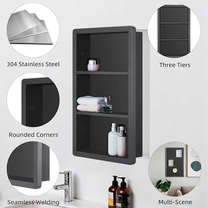 Recessed Medicine Cabinet No Mirror