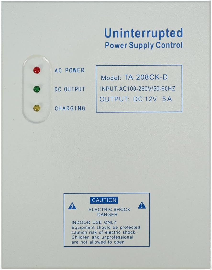power supply controller for door access system electric, close-up detail