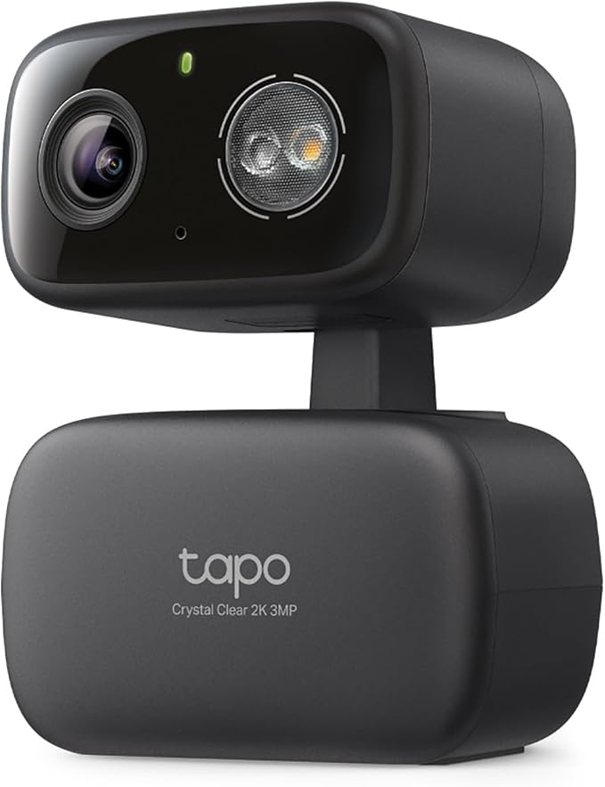 Tapo 2K Indoor/Outdoor Pan/Tilt Wired Security Camera