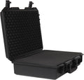 IP67 Waterproof Protective Hard Case with Custom Foam Insert, 18", Black