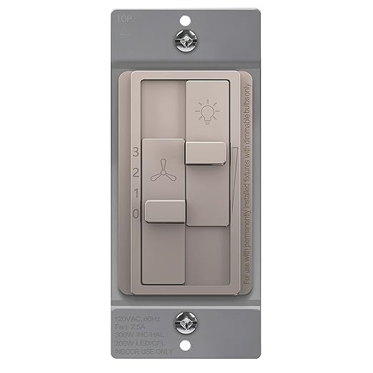 TOPGREENER Kalide Combo Dimmer Switch
