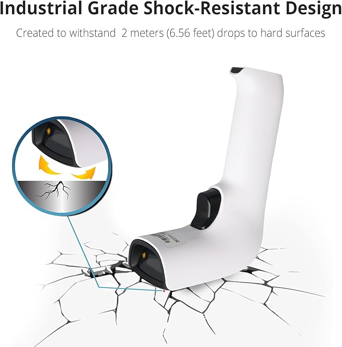 ScanAvenger Wireless Portable 1D&2D Bluetooth Barcode Scanner: Hand Scanner