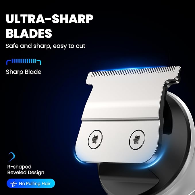 Ufree Beard Trimmer for Men, 7 in 1 Electric Shavers Razor, Cordless Hair