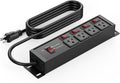 CCCEI Heavy Duty Surge Protector Power Strip 20 Amp Individual Switches. 4FT 12