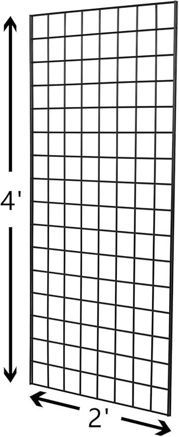 NEESEEYEE Commercial Grade Gridwall Panels – Heavy Duty Grid Panel