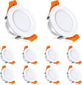 inShareplus 2 Inch LED Recessed Lighting, Downlight Dimmable 3W, 5000K Daylight (10 Pack)