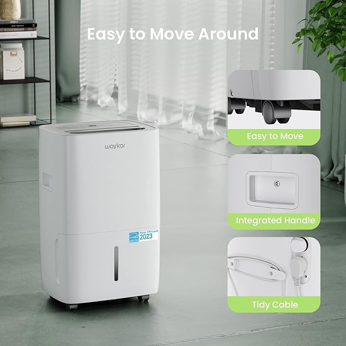 Waykar 120 Pints Energy Star Dehumidifier