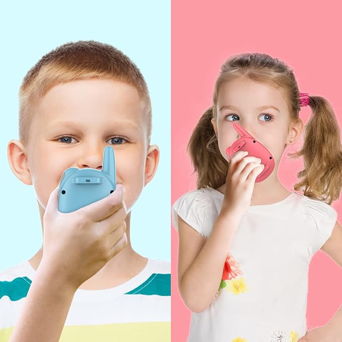 Qniglo Walkie Talkies for Kids Rechargeable 4 Pack, Kids Toys for 3-14 Year Old