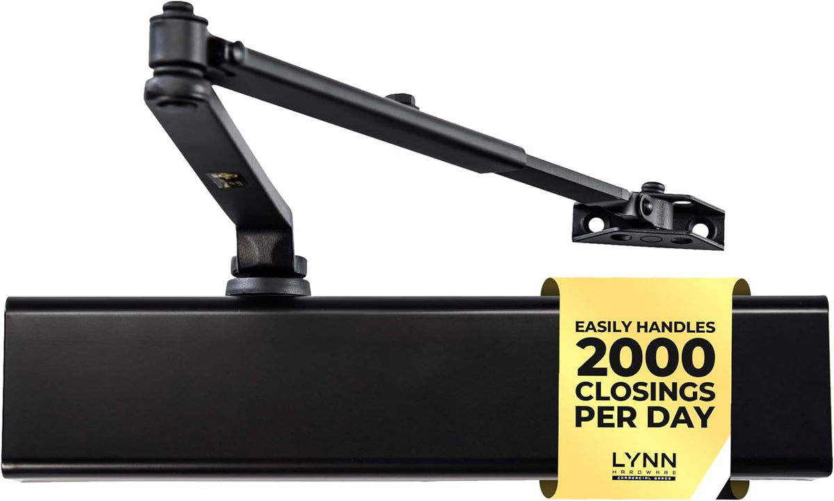 LYNN HARDWARE Heavy Duty Automatic Door Closer