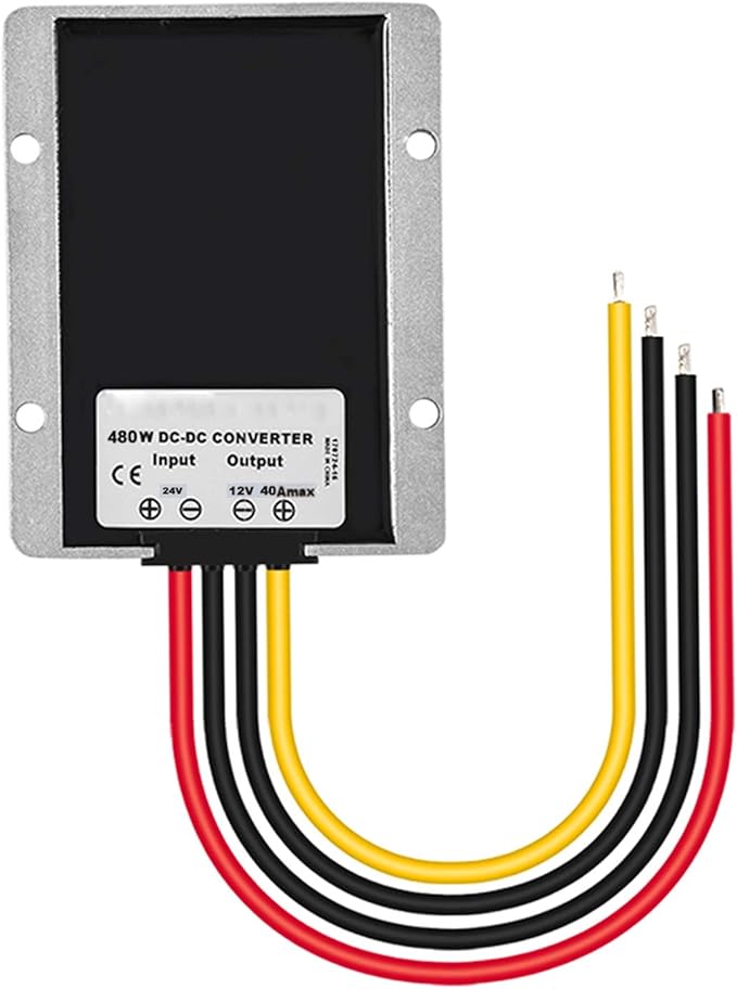 MGGi Voltage Converter Regulator DC 24V Step Down DC 12V 40A 480W, Waterproof