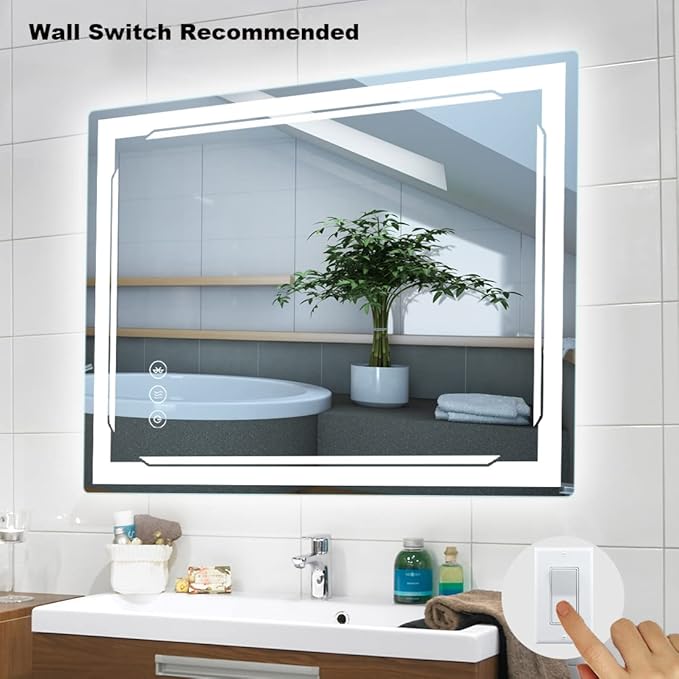 24''X32'' LED Bathroom Mirror