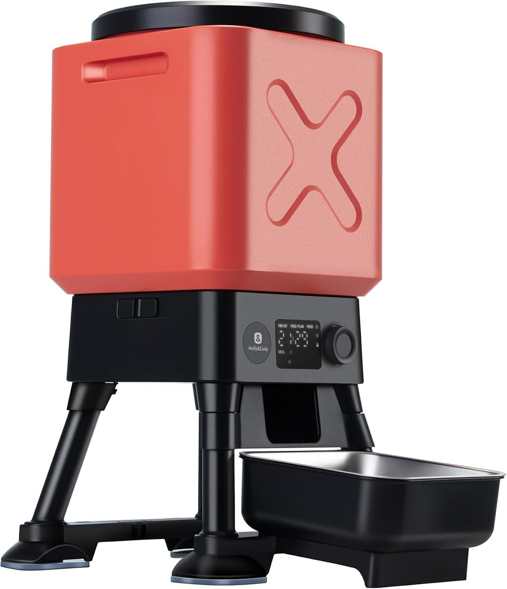 14L Automatic Dog Feeder for Large Breed – Extra Large Capacity, Anti-Blockage