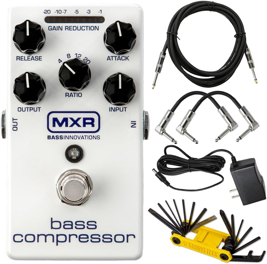 MXR M87 Bass Compressor Effects Pedal