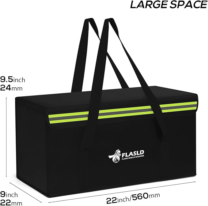 FLASLD Large Fireproof Lipo Bag