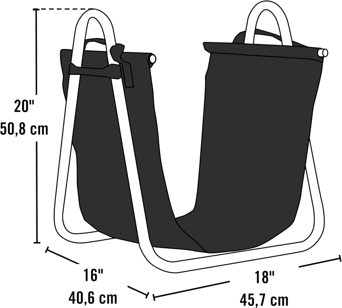 shelterlogic 2 x 1 x 2 ft black shown in use