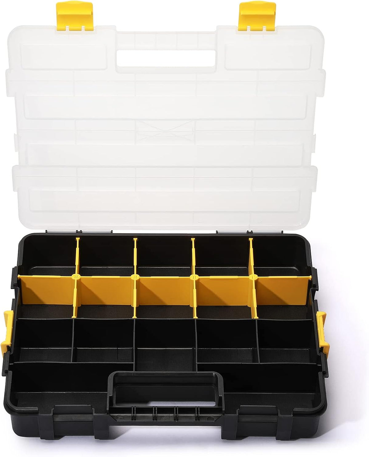 mixpower 2 pieces 34-compartment toolbox organizer sets, 20 shown in use