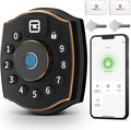 Geek Smart Fingerprint Deadbolt with App, Keypad Door Lock for Front Door