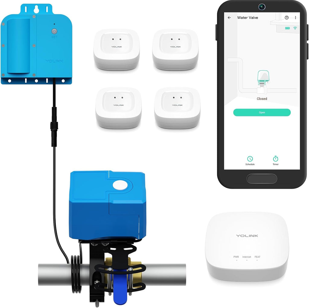 YoLink X3 Version Smart Water Leak Protection Kit: X3 Valve Controller