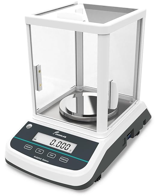 JOANLAB Analytical Balance 300g x 1mg Scale High Precision 0.001g Accuracy