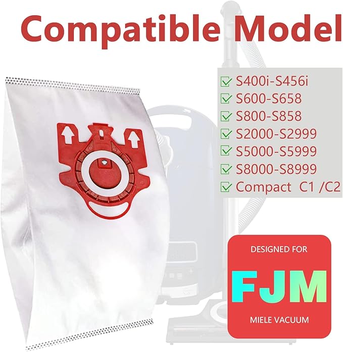 3D Airclean Dust Bags Replacement