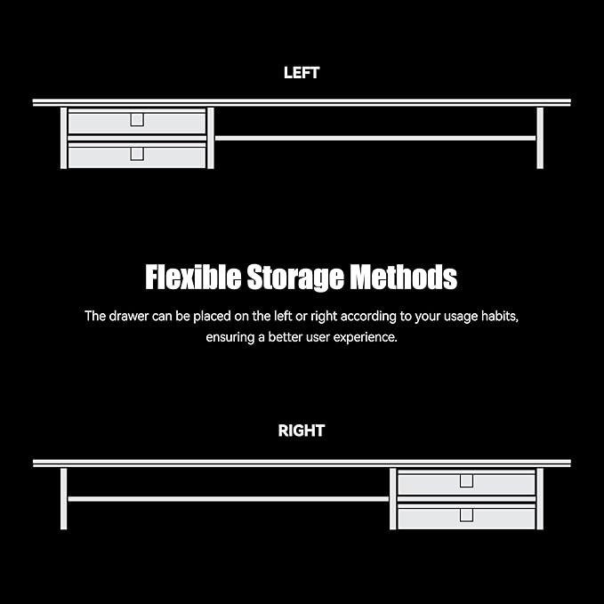 FENSULN Dual‑Tier Monitor Stand Riser