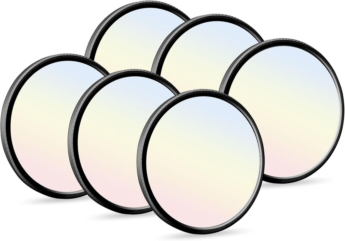 hunhun 6 Pack 16 Inch Dimmable LED Flush Mount Ceiling Light 4800LM Round Light