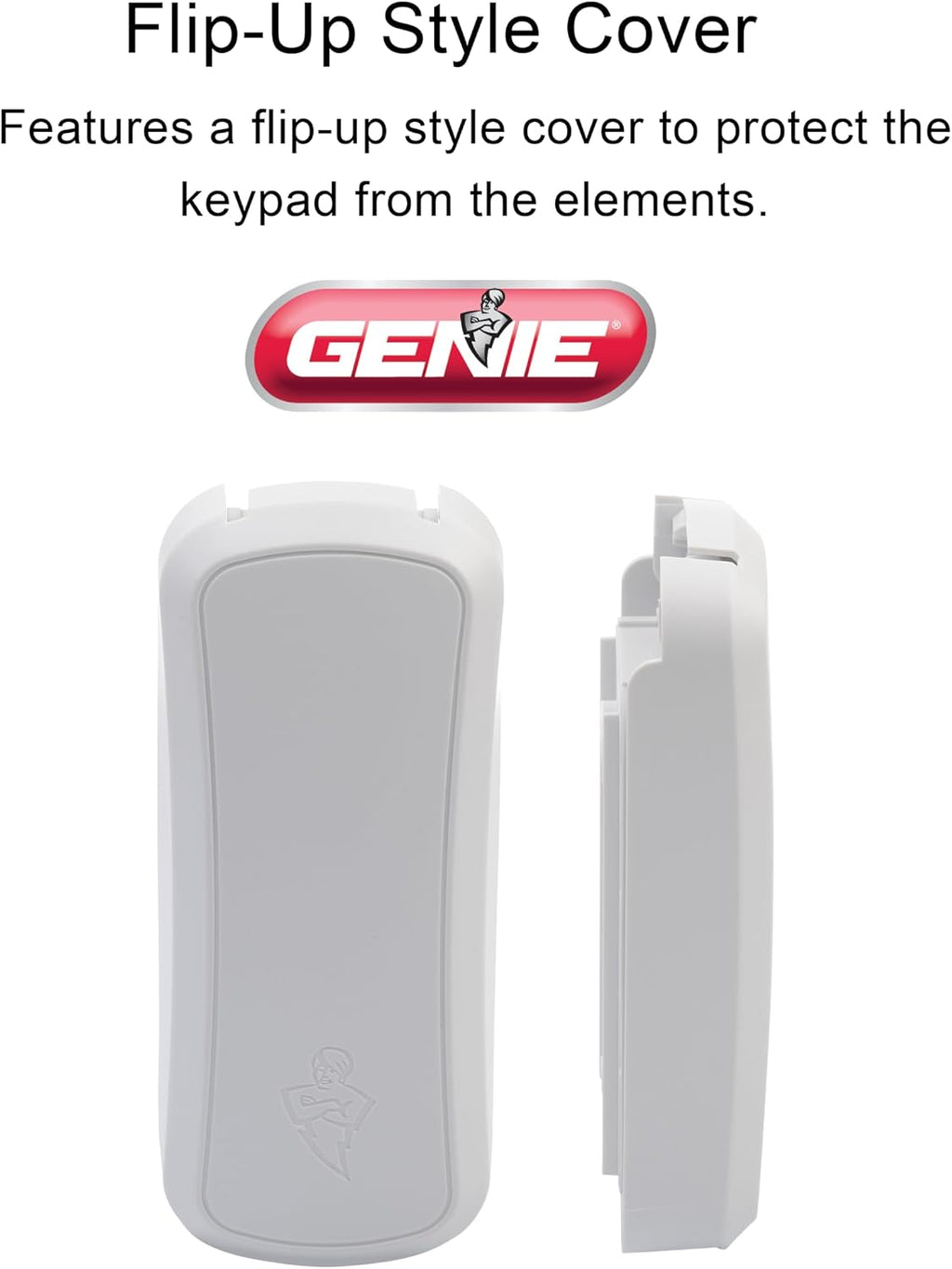 genie garage door opener wireless keyless keypad, view 9