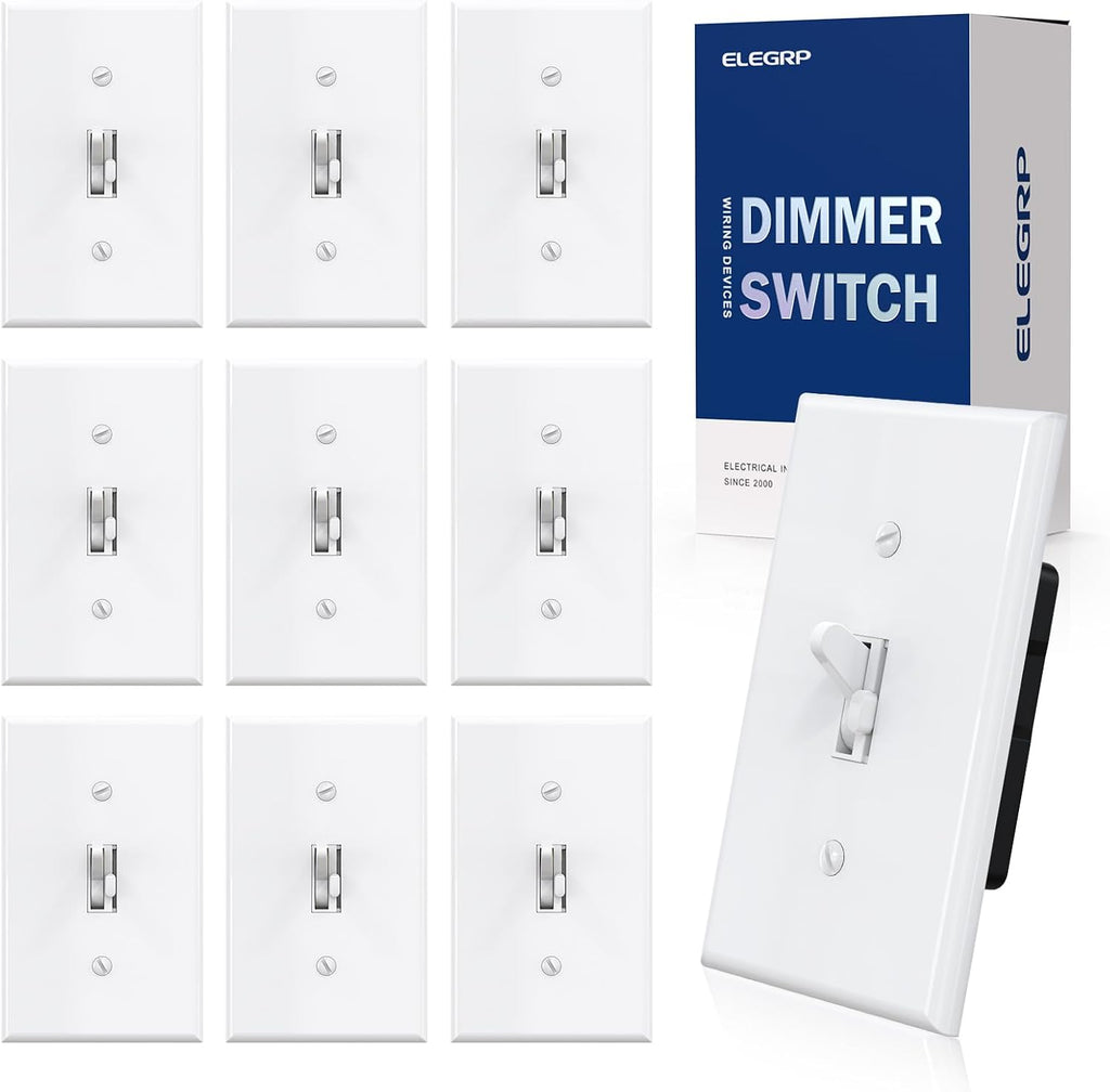 ELEGRP Digital Toggle Dimmer Switch (10 Pack)