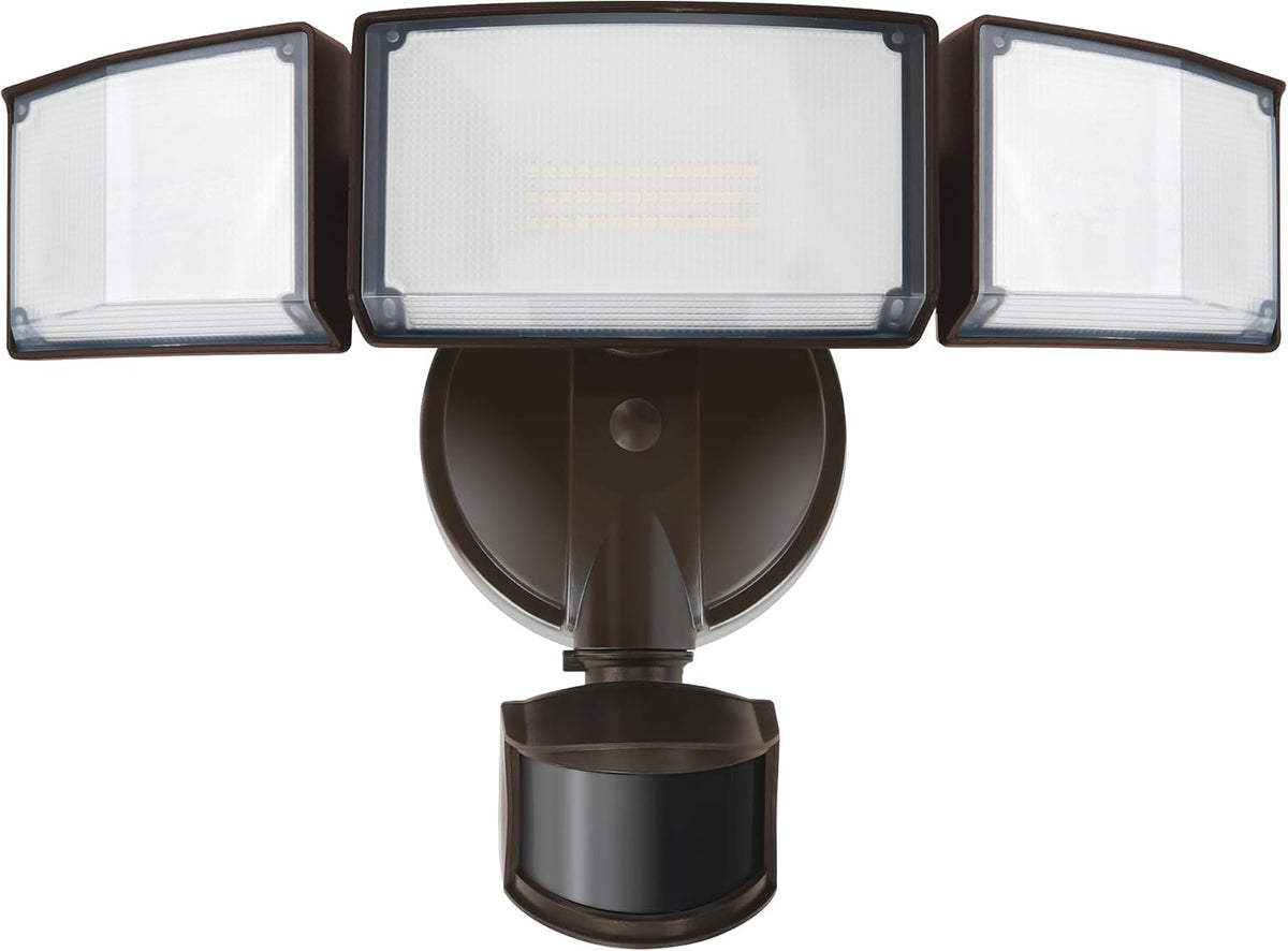 LUTEC 72W 7500LM LED Security Lights Motion Sensor Light Outdoor, 5000K Daylight