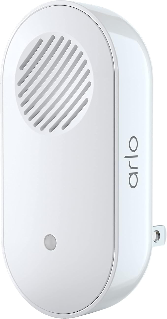 Arlo Chime 2, Built-in Siren, Audible Alerts, Customizable Melodies, Wi-Fi
