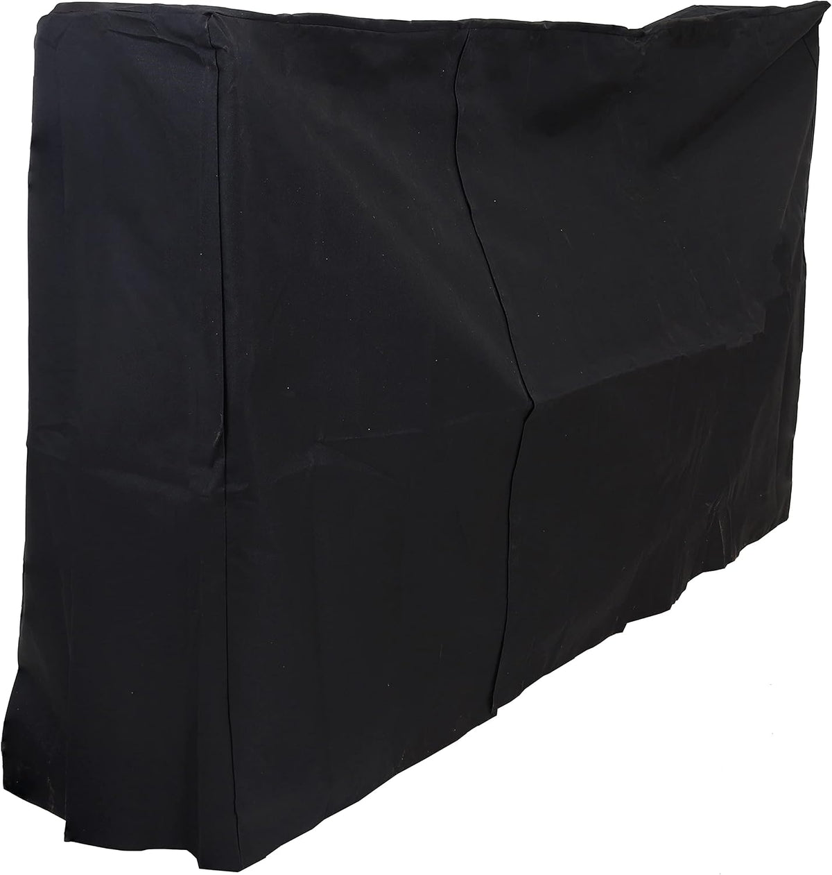 Sunnydaze 6-Foot Firewood Log Rack Cover, Black