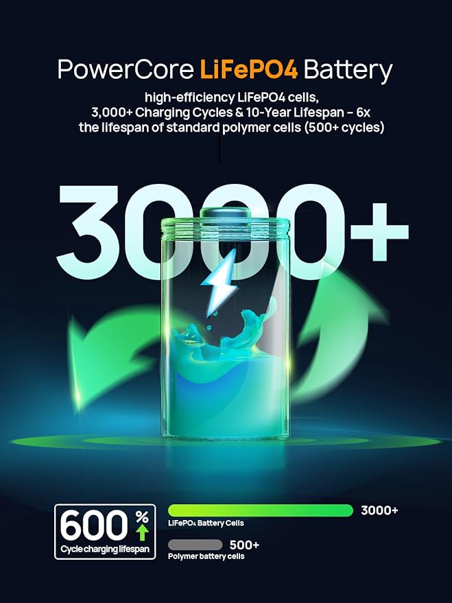 AFERIY 31000mAh Power Bank Station, 100W PD3.0 Laptop Portable Charger
