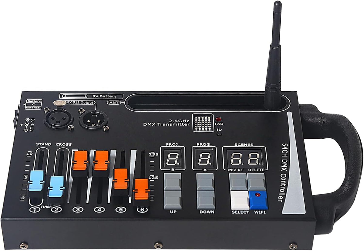 DMX Lighting Console, 54 Channels DMX Controller