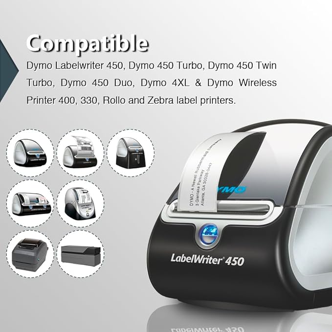 BETCKEY - Compatible DYMO 30256 Replacement Shipping Labels - Compatible