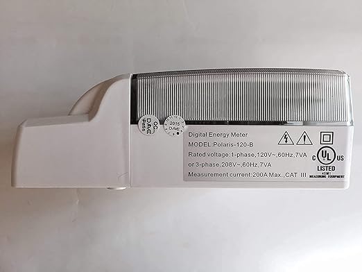 DAE P153-200 KIT, UL kWh Smart Submeter, 1 Phase 3 Wire, 2 Split Core CTs