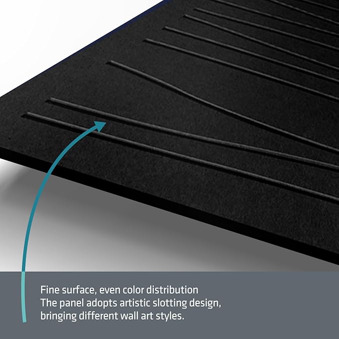 UMIACOUSTICS 6 PCS Sound Proof Panels, 47.2 x 23.6 Inches Sound Absorbing Panels