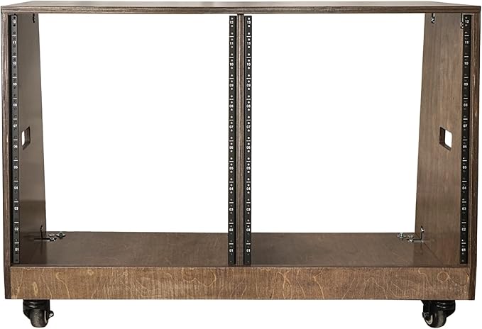 Sound Town DIY 2 x 12U Slanted Studio Rack
