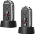 PANDAAR Doorbell Wireless for Home, Wireless Intercom System 4900ft Long Range (2 Pack)
