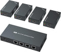 HDMI Extender Splitter 1x4 1080P@60Hz Over Cat 5E/6/7 Ethernet Cable 50m