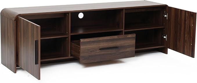 LuxenHome 70" Mid-Century Modern TV Stand