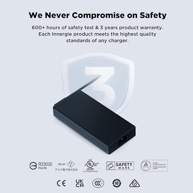 Innergie T24 240W 230W Universal Gaming Laptop Charger Power Adapter