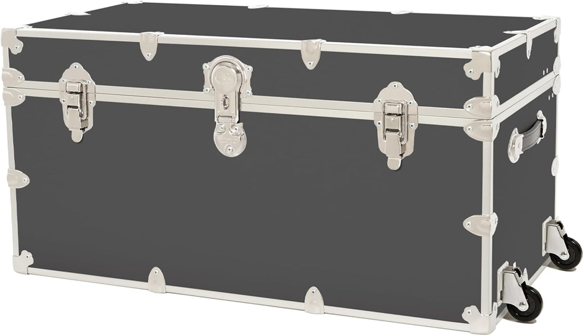 Rhino Classic XXL Storage Trunk with Wheels, Dorm Chest, Bench Coffee Table