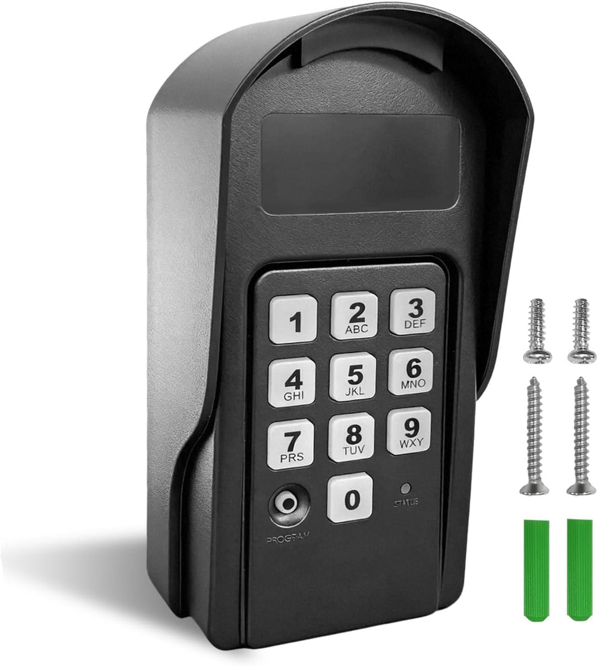 FM137 Wireless Digital Keypad Replacement for Mighty Mule Automatic Gate Opener, Gate Keypad Control Compatible with Mighty Mule MM271, MM272, MM371W, MM372W, MM571W, MM572W (318MHZ)