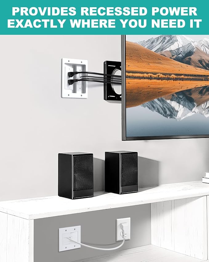 HAPYTHDA in Wall Cable Management Kit, TV Cord Hider